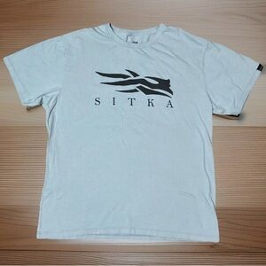 SITKA Gear Men's Everyday Cotton Short Sleeve T-Shirt Size: XL Color: Light Blue